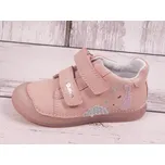 D.D.step Celoroční kožené boty obuv D. D. step S049-51250A růžové s jednorožcem velikost: 30