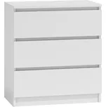 Komoda Malva 3 zásuvky - bílá 42139717