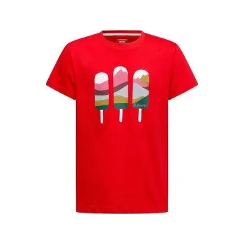 Chlapecké tričko La Sportiva ICY MOUNTAINS T-SHIRT Kids Mountain Red červená 140