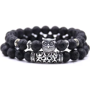 Náramek Gaira® Náramek Sova 3349, Materiál Láva přírodní