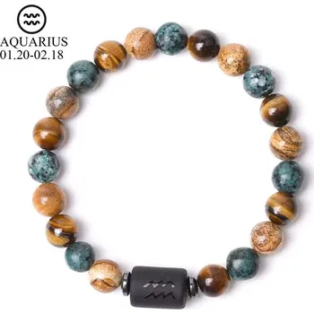 Náramek Gaira® Náramek Zodiac 3127, Znamení zvěrokruhu Vodnář