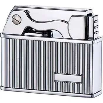 Zapalovač Gaira® Benzínový zapalovač 8612, Barva stříbrná