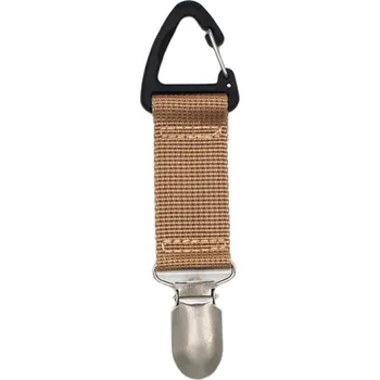 Gaira® Přívěsek na kabelku Klip na klobouk 3336, Barva béžová