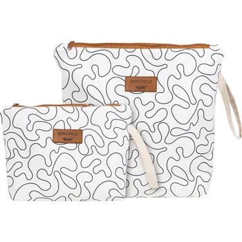 Kosmetická taška Taštička na potřeby pro miminko / linie Velikost taštičky: Velká taštička s kapsou uvnitř (27x25 cm)