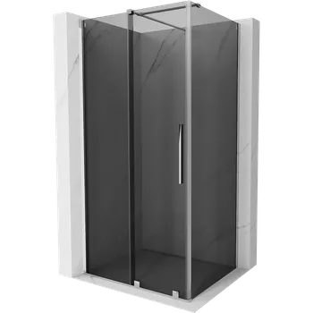 Mexen Velar zasouvací sprchový kout 90 x 70 cm, grafit, chrom - 871-090-070-41-01 Sprchové kouty