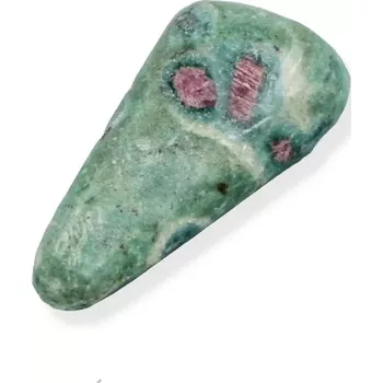 Drahý kámen Rubín v zoisitu tromlovaný - č. 40