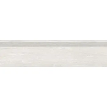 Dlažba RAKO Schodovka Rako Plank světle šedá struktura mat rektifikovaná 29,8x119,8 DCPVD893 DCPVD893