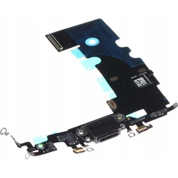 Nabíjecí flex kabel Apple iPhone 8 černý s mikrofonem A1905