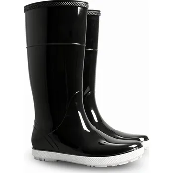 Dámské holínky Stylové černé holínky do deštivého počasí Dámské 40