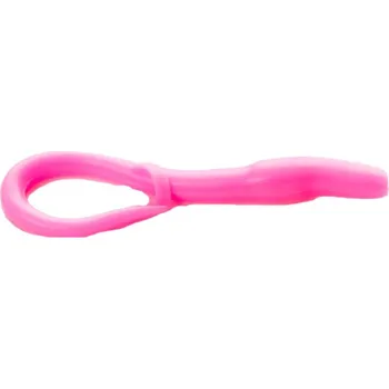 Umělá nástraha Gumová nástraha Moonky Long Worm 90mm C01 Pink Bubblegum - Oliheň (10ks)