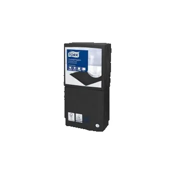 Papírový ubrousek Koktejlové ČERNÉ ubrousky, celuloza, 2 vrstvy, 24 x 24 cm