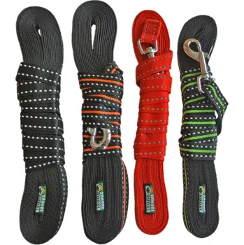 Vodítko pro psa ZÁHOŘÍ Rudel Barvářská šňůra reflexní Barva: Oranžová, Délka: 8 m