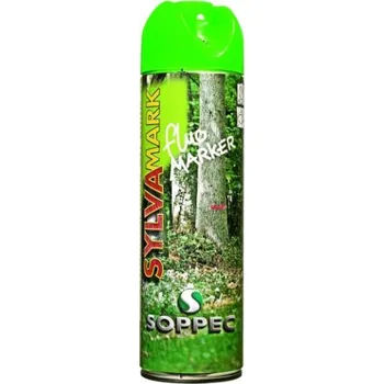 Barva ve spreji Soppec Fluo Marker Soppec zelený 500ml