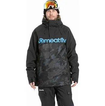 Meatfly pánská SNB & SKI bunda Slinger Mossy Petrol | Modrá | Velikost S