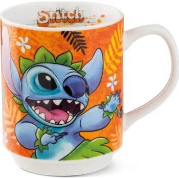 Lilo a Stitch Hrnek Stitch oranžový 350ml