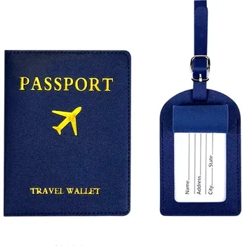 Gaira® Pouzdro na doklady s visačkou 51006, Barva tmavě modrá