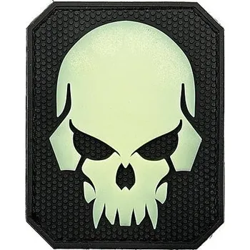 Nášivka Nášivka na suchý zip Pirateskull PVC 3