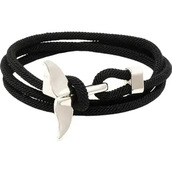 Náramek Gaira® Náramek Stříbrná ploutev 3223, Barva hnědá