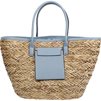 Cestovní taška Letní slaměná taška modrá - Loevenich Velikost: Unisize (S-XL)