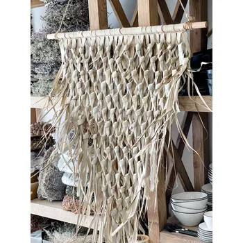 Samolepící dekorace Dekorace na stěnu z palmového listí M/L Velikost: šířka 80 cm, délka cca 85 cm