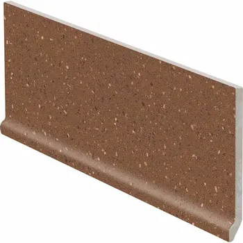 Dlažba RAKO Sokl s požlábkem Rako Compila hnědočervená mat 11x29,8 DSPJT869 DSPJT869
