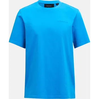 Pánské tričko TRIČKO PEAK PERFORMANCE M ORIGINAL SMALL LOGO TEE BRILLIANT BLUE