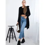 Dámská dlouhá mikina s kapucí černá, VELIKOST UNI ( S, M , L )