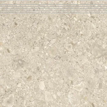 Dlažba RAKO Schodovka Rako Rave béžová mat rektifikovaná 59,7x59,8 DCP62901 DCP62901