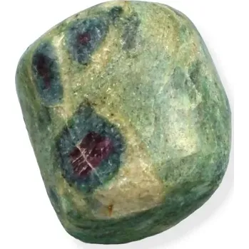 Drahý kámen Rubín v zoisitu tromlovaný - č. 38