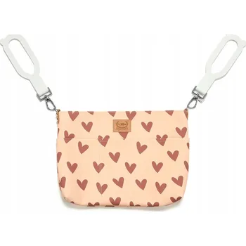 Přebalovací taška La Millou Organizér / Taška na kočárek Heartbeat Pink