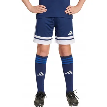 Pánská móda Dětské Kraťasy adidas Squadra 25 tmavě modré JJ2418 - 164CM
