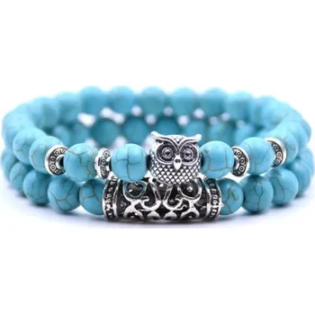 Náramek Gaira® Náramek Sova 3349, Materiál Tyrkys