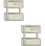 Odznak hodnosti CAPTAIN POLISHED OFFICER STŘÍBRNÝ