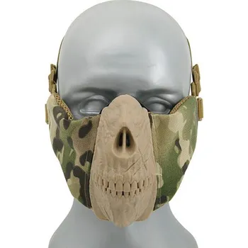 Kukla Maska na obličej SKULL - Multicam [CS]