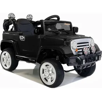 Dětské elektrovozidlo LEAN CARS Elektrické autíčko - Jeep JJ245 Black