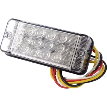 Přívěs k motorovému vozidlu SecoRüt zadní světla přívěsu otevřené konce blinkr, brzdové světlo, zadní světla vlevo, vpravo 12 V, 24 V čiré sklo