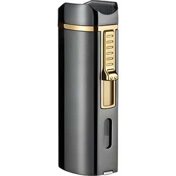 Zapalovač Gaira® Plynový zapalovač 8013, Barva šedá