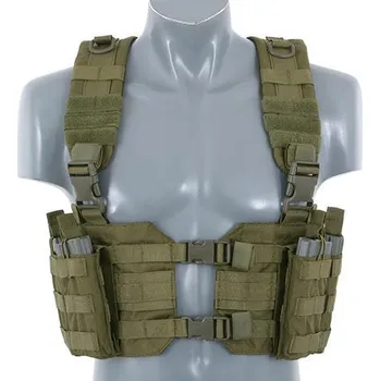 8FIELDS Chest Harness rozep. z předu - Olive [8FIELDS]