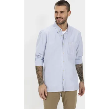 Pánská košile KOŠILE CAMEL ACTIVE FREIZEITHEMD 1/1 ARM INDIGO