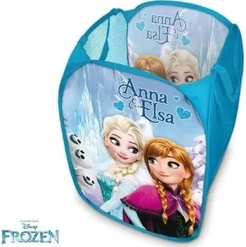 Úložný box Koš na hračky 6848 Frozen Ledové Království 36x36x58cm Anna a Elsa