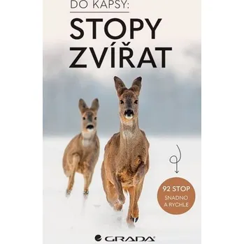 Příroda E-myslivost Kniha do kapsy - Stopy zvířat - 92 stop