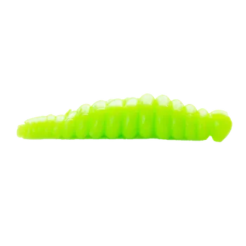 Umělá nástraha Gumová nástraha Moonky Worm 38mm C06 Green - Cheese (10ks)