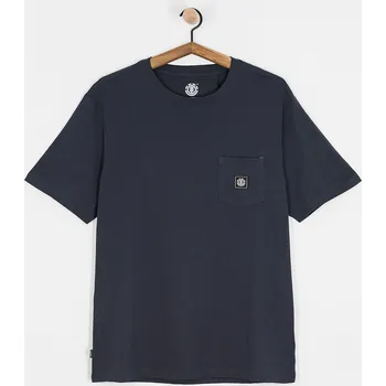Pánské tričko Element Basic Pocket Label (eclipse navy) XL, námořnická modrá