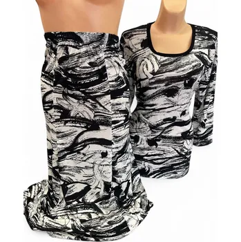 Dámský kostýmek Kostým HANIČKA, Barva Černá, Velikost XL 44, Materiál 96% Viskoza 4% Lycra