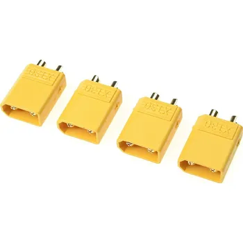 RC náhradní díl Konektor zlacený XT-30 samec (4)