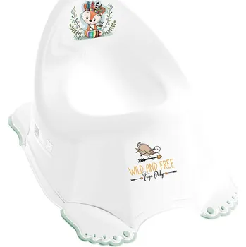 Nočník Dětský nočník protiskluzový Wild & Free liška bílý