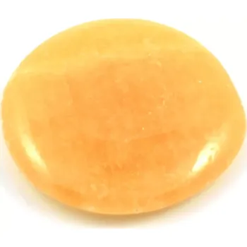 Drahý kámen Kalcit oranžový – placka č. 4