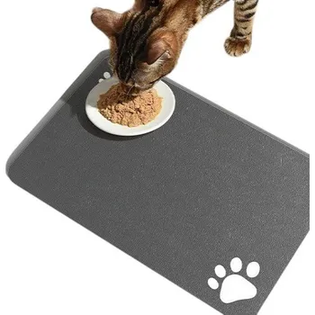 Miska pro psa VELKÁ SILIKONOVÁ OCHRANNÁ VODĚODOLNÁ PODLOŽKA PRO PSA KOČKU 40x60 cm