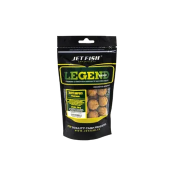 Boilies JetFish Jet Fish Legend Range boilie ŽLUTÝ IMPULS OŘECH JAVOR 24mm 250g