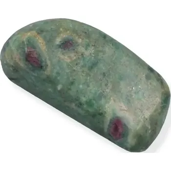 Drahý kámen Rubín v zoisitu tromlovaný - č. 20